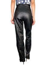 Pantalón Cuero Negro