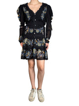 Vestido Stitched Garden Black