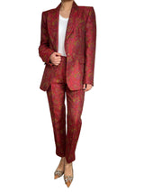 Set Jacquard Fibras Metalizadas