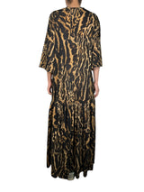Vestido Maxi Leopardo