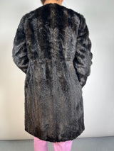 Abrigo Piel Sintética