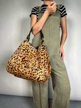 Bolso Cuero Animal Print