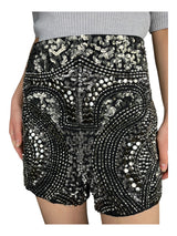 Short Lentejuelas Y Tachas