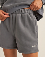 Shorts Logo Fleece Charcoal