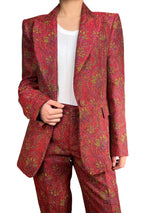 Set Jacquard Fibras Metalizadas