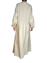 Vestido Camisero Beige