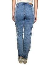 Jeans Cargo Azul