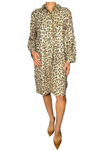 Vestido Camisero Lino