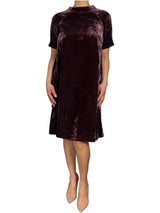 Vestido Tipo Terciopelo