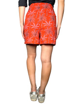 Shorts Tavolara Orange Palms PLUS SIZE