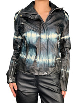 Chaqueta Ecocuero Tie Dye