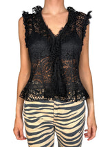 Blusa Encajes Viscosa