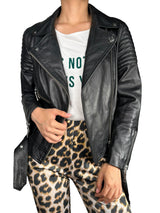 Chaqueta Biker Cuero