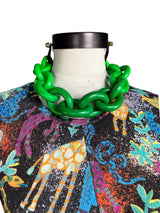 Collar Eslabón Verde