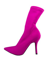 Botines Lycra Fucsia