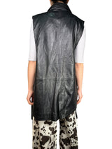 Chaqueta Sin Mangas Cuero