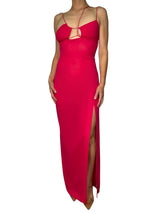 Vestido Asymmetric Bra Long