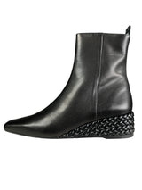 Botin Taco Trenzado