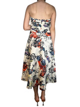 Vestido Strapless Estampado