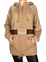 Polerón Con Tribanda Web Y Etiqueta Gucci