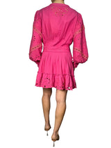 Vestido Flores Bordadas