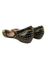 Flats Unia Tachas Cuero