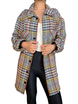 Chaqueta Multicolor Plus Size