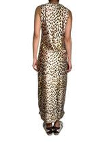 Vestido Halter Animal Print