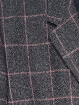 Abrigo Window Pane Hombre