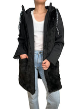 Abrigo Piel Sintética