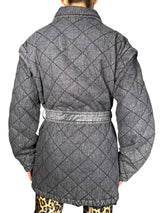 Chaqueta Acolchada Denim