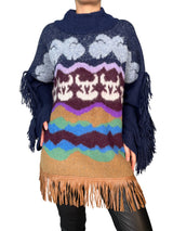 Poncho Cuore Alpaca