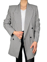Blazer Cruzado Houndstooth