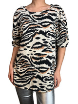 Polera Animal Print