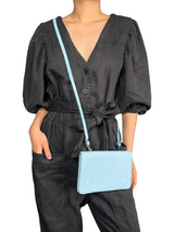 Cartera Isidora Celeste