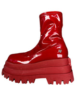 Botines Rojos Plataforma