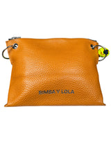 Cartera Trapecio Cuero