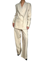 Set Blazer Y Pantalón Brillos MARQUIS X MARIA PAZ BLANCO