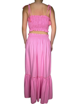 Vestido Cut Out Rosado