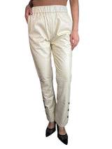 Pantalón Cuero Aplicaciones