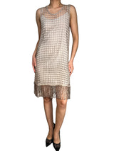 Vestido Tejido Mostacillas