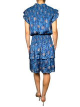 Vestido Fruncido Lurex