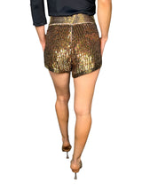 Short Lentejuelas Doradas