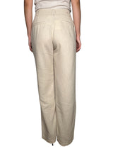 Pantalones Lino Beige