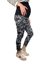Leggings Blanco y Negro Maternal