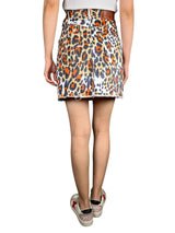 Falda Denim Animal Print
