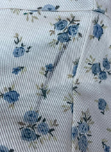 Enterito Denim Floreado