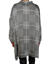 Blusa Houndstooth Viscosa