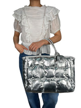 Bolso Plateado
