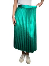 Falda Camilla Midirock En Metallic-Optik